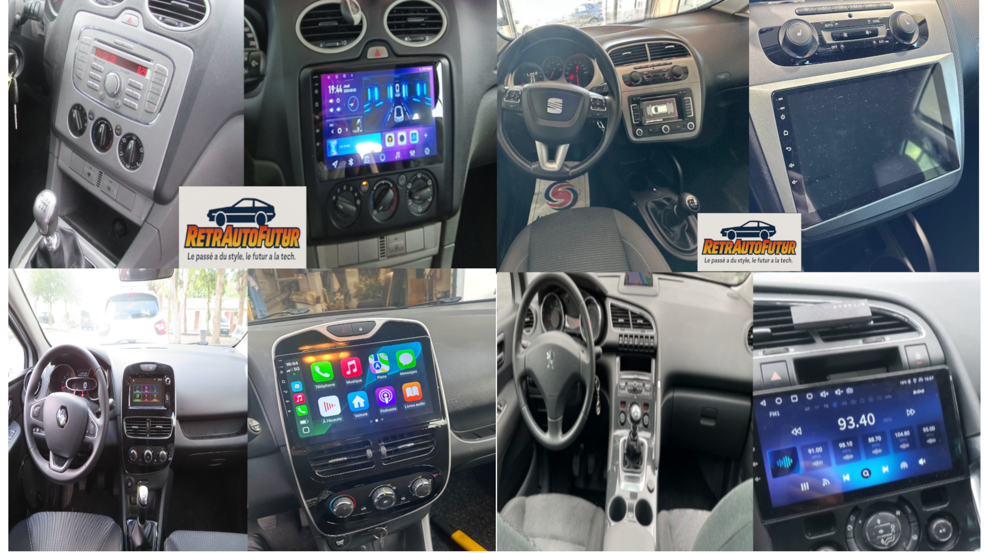 Écran Android Auto